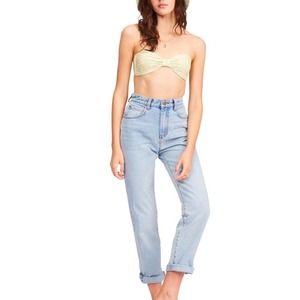 Billabong I Got It High Waisted Denim Jeans In Indigo Rinse Pants Size 29 NWT